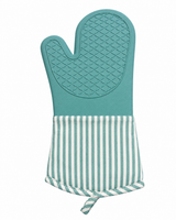 Striped Oven Mitt