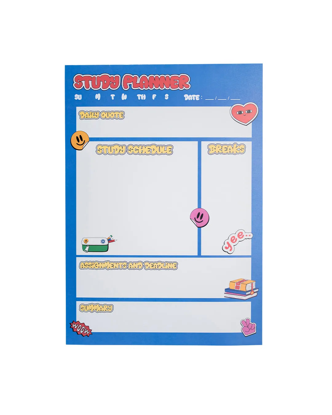 The Cool Study Planner - Rootieland