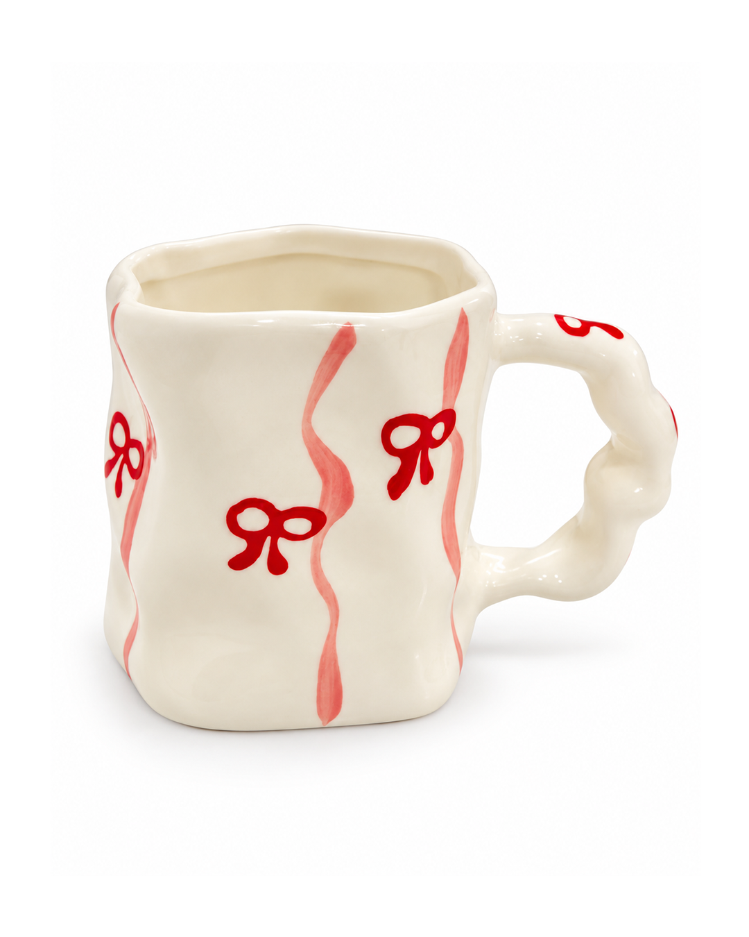 Whimsical Big Ribbons Mug