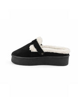Fur Clogs - Black