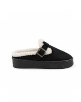 Fur Clogs - Black
