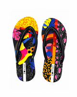 Abstract Flip Flops - Black