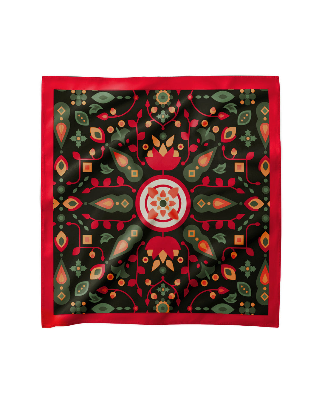 Secret Rouge - Silk Satin Summer Scarf