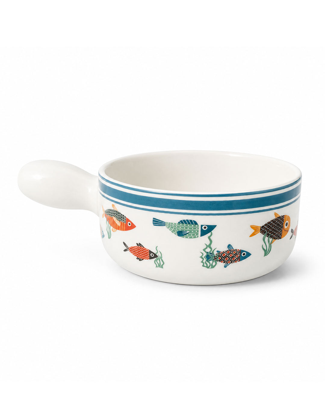 Little Fishies Handle Bowl