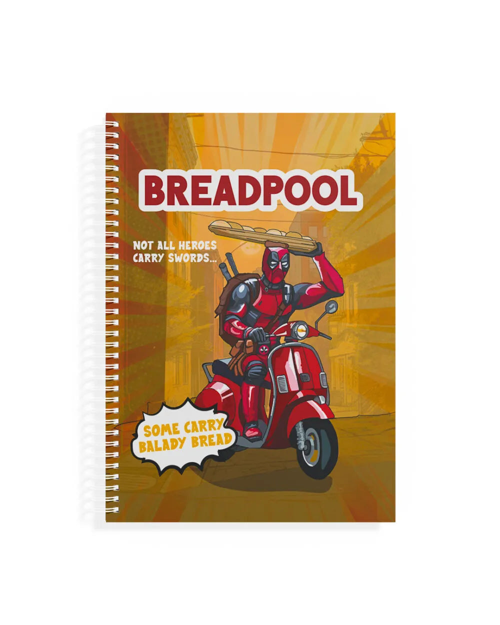 Breadpool - A5 Notebook & Sticker Sheet - Rootieland