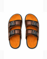 Men’s Nomad Strap Slides – Brown