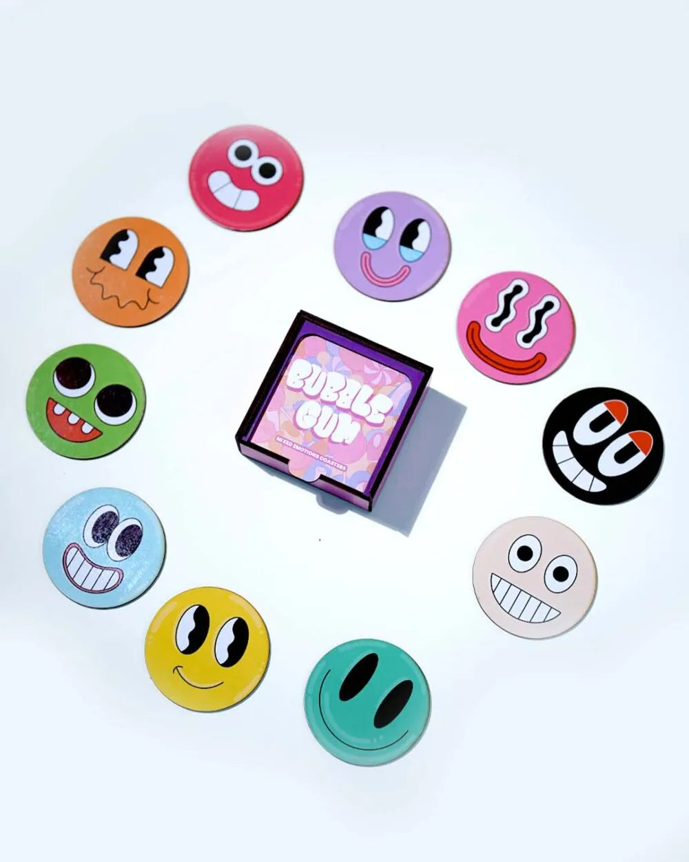 Bubble Gum Coasters Box - Rootieland