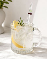 Cherry Glass Straws