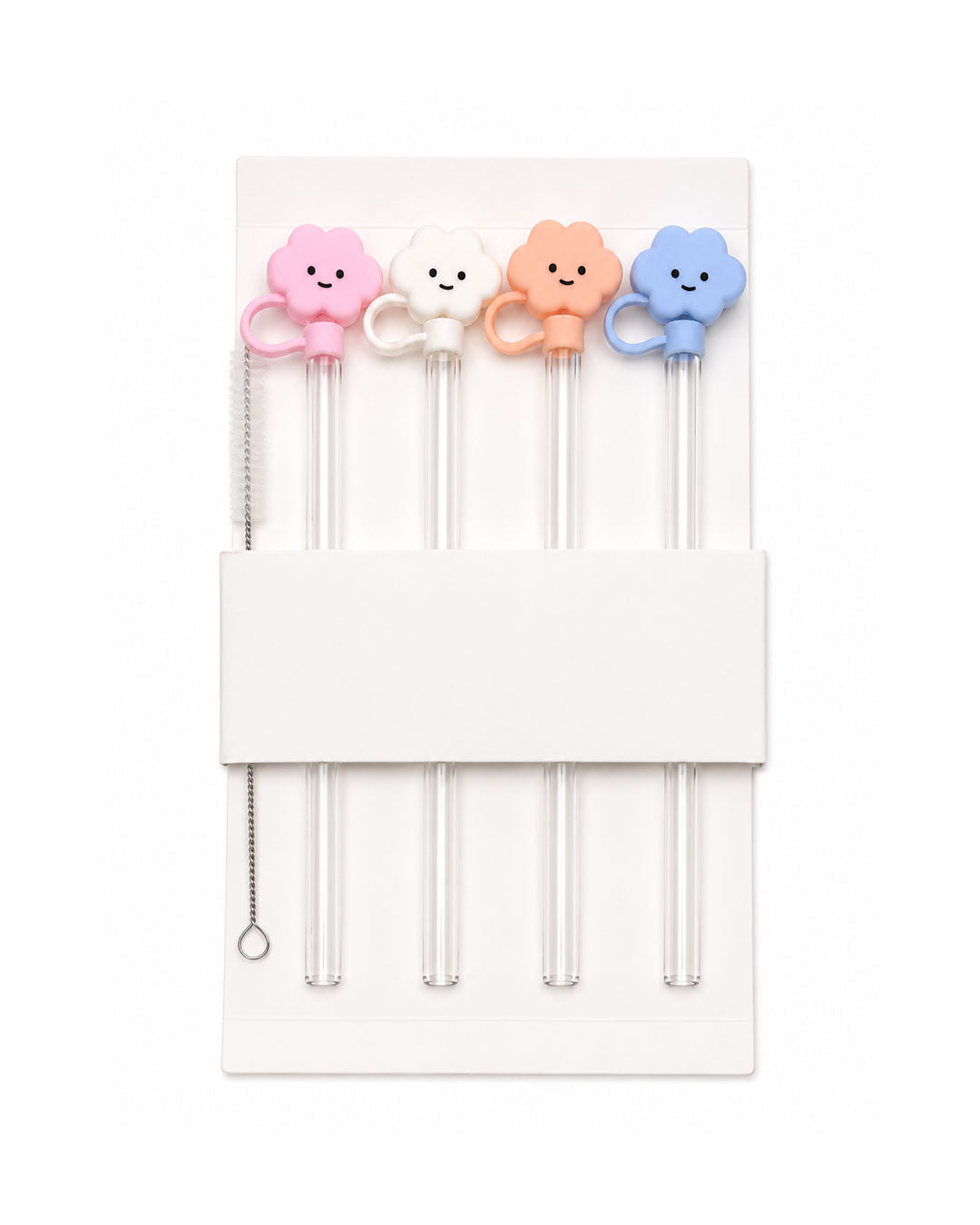 Cloud Glass Straws