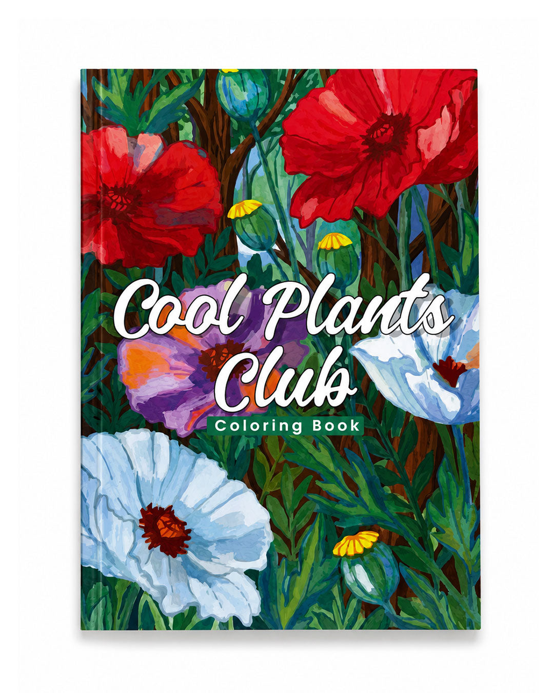 Cool Plants - A4 Coloring Book