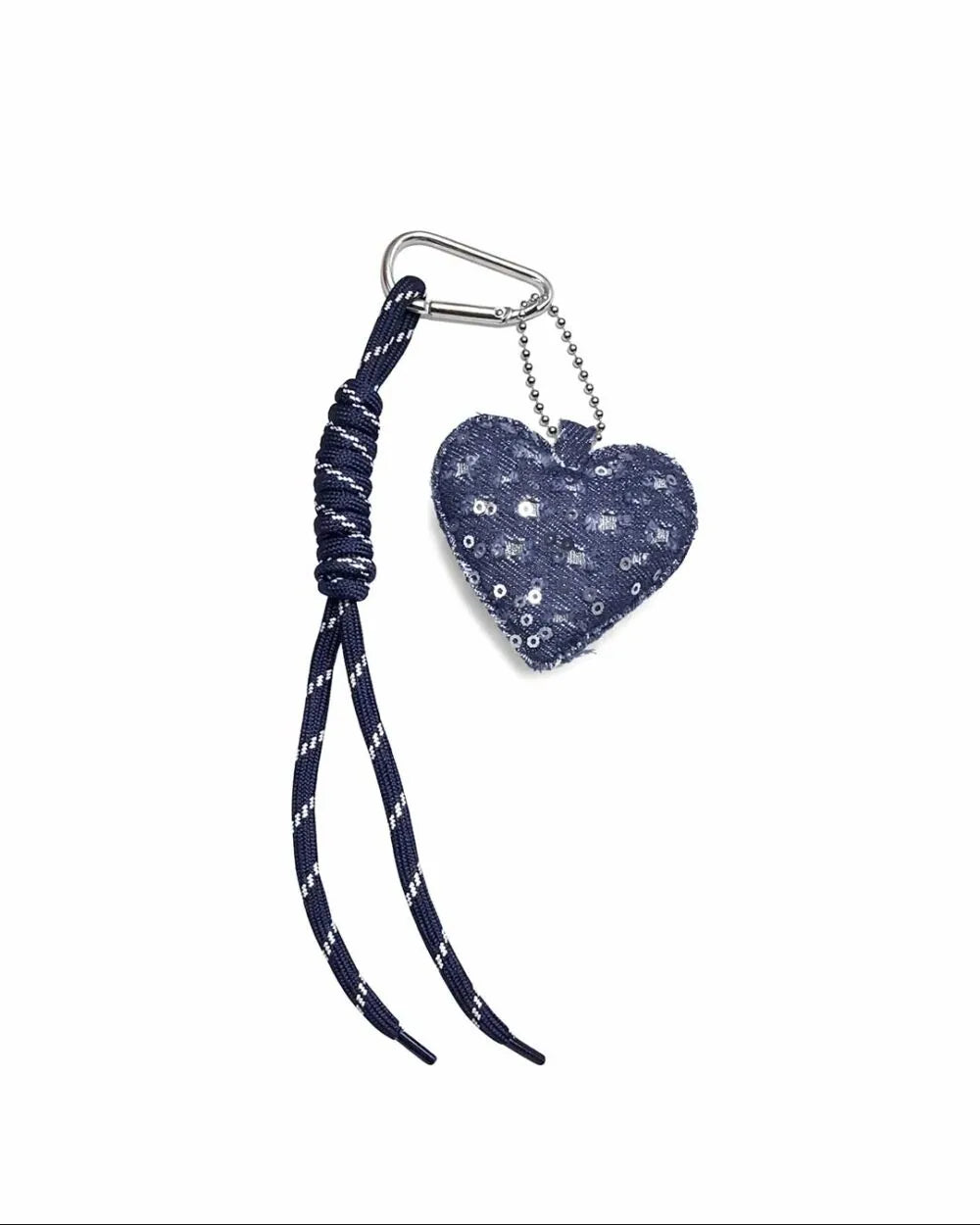 Denim Love Charm - Glittery Blue - Rootieland