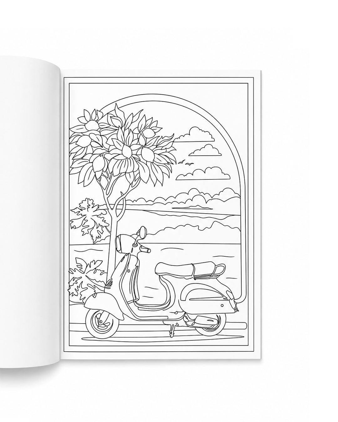 Framed Stories - A5 Coloring Book