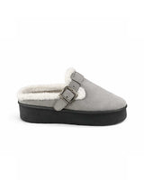 Fur Clogs - Grey