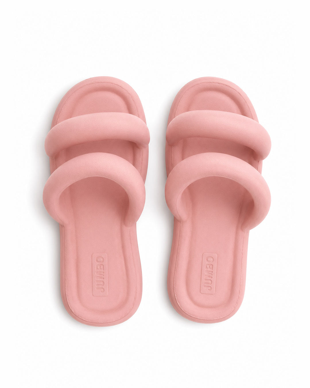Duo Cushion Slides - Peach