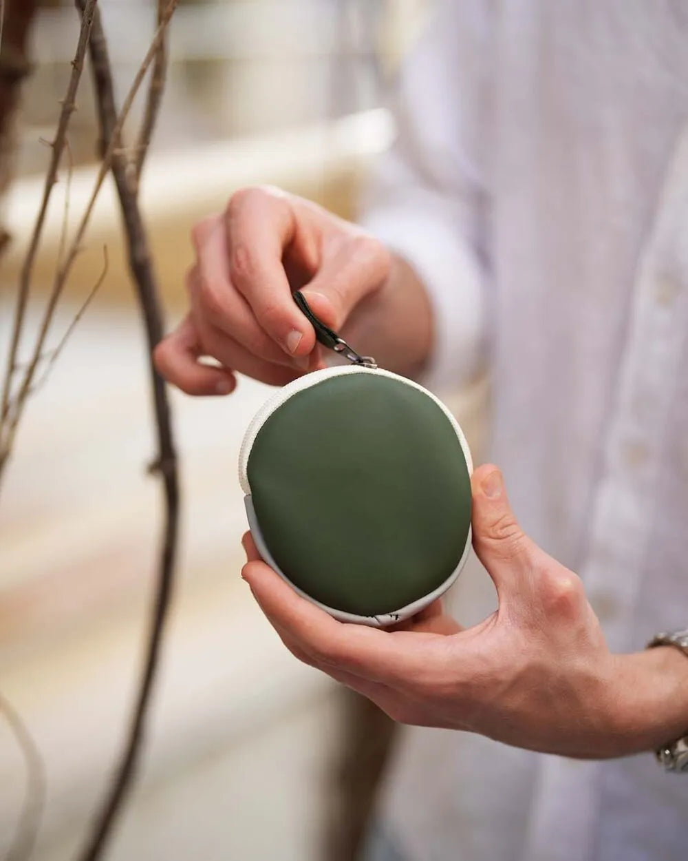 The Cypress - Round Pouch - Rootieland