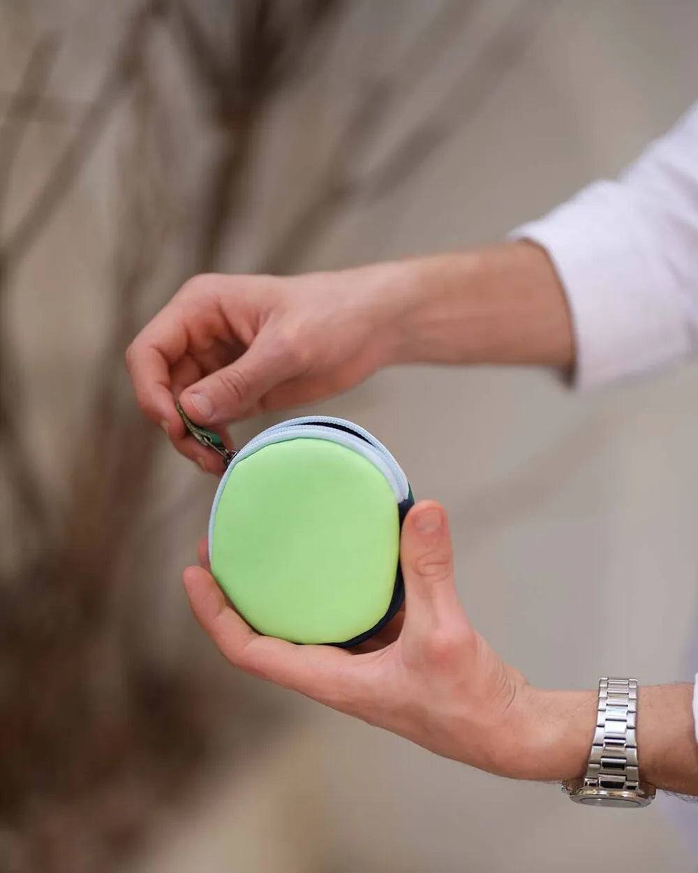 The Lime - Round Pouch - Rootieland