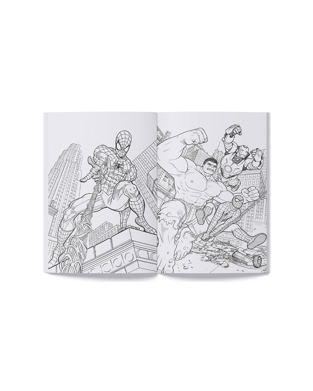 Spider-Man: Brand New Pages – Coloring Book