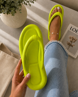 Cloud Flip Flop - Lemon Green