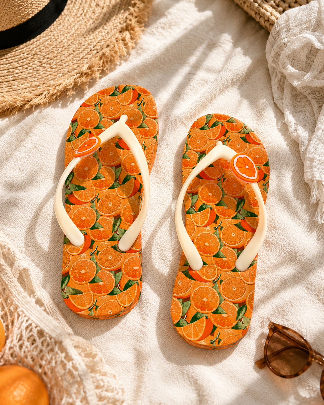 Fruit Flip Flop - Orange