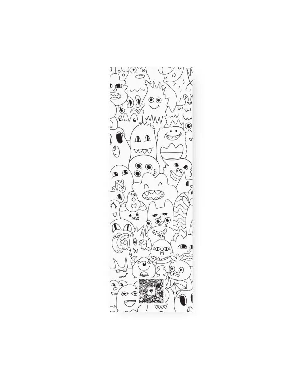 Monsters - Coloring Bookmark - Rootieland
