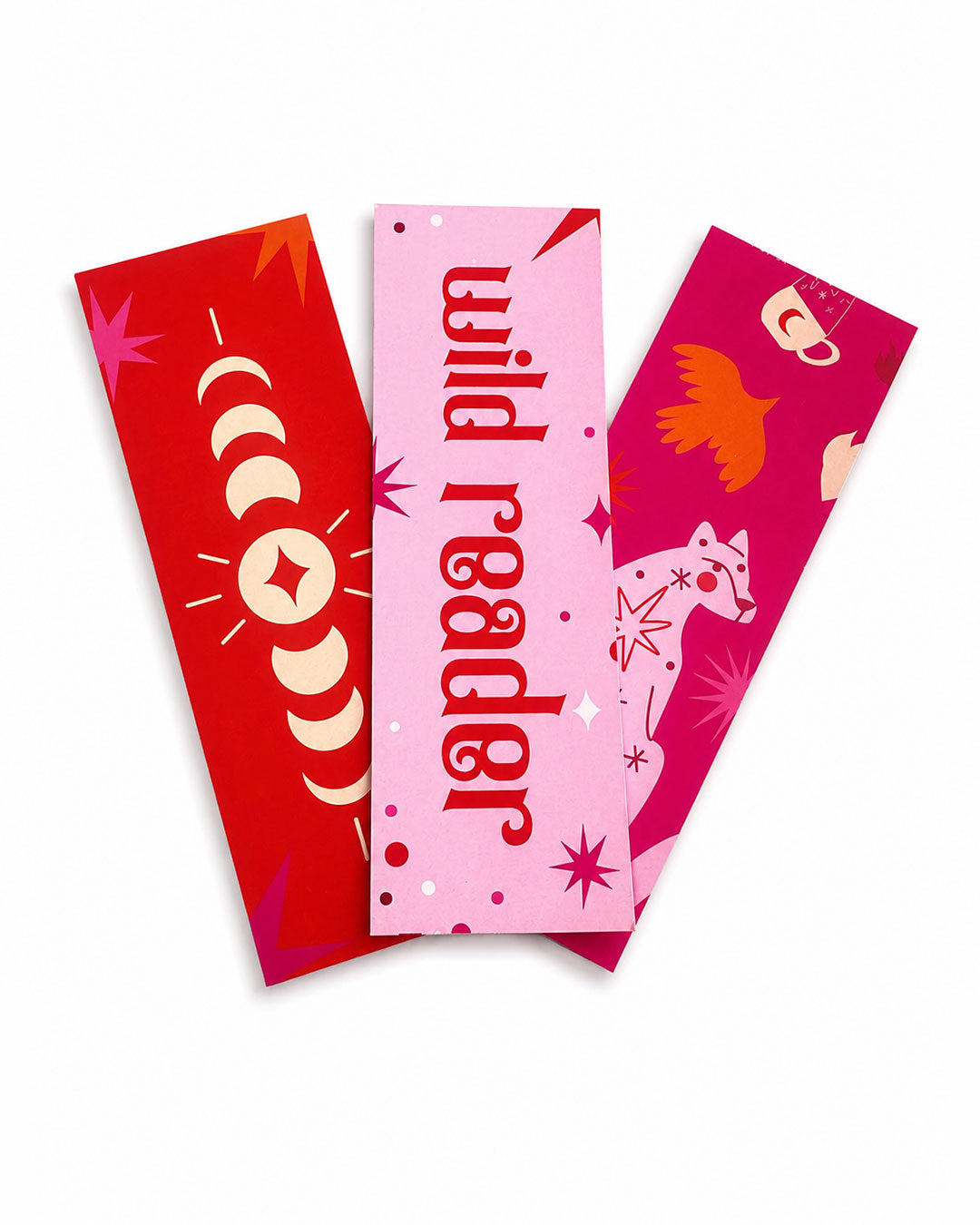 Wild Reader - Bookmark (Set of 3)