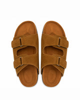 Adjustable Double Buckle Slides - Camel