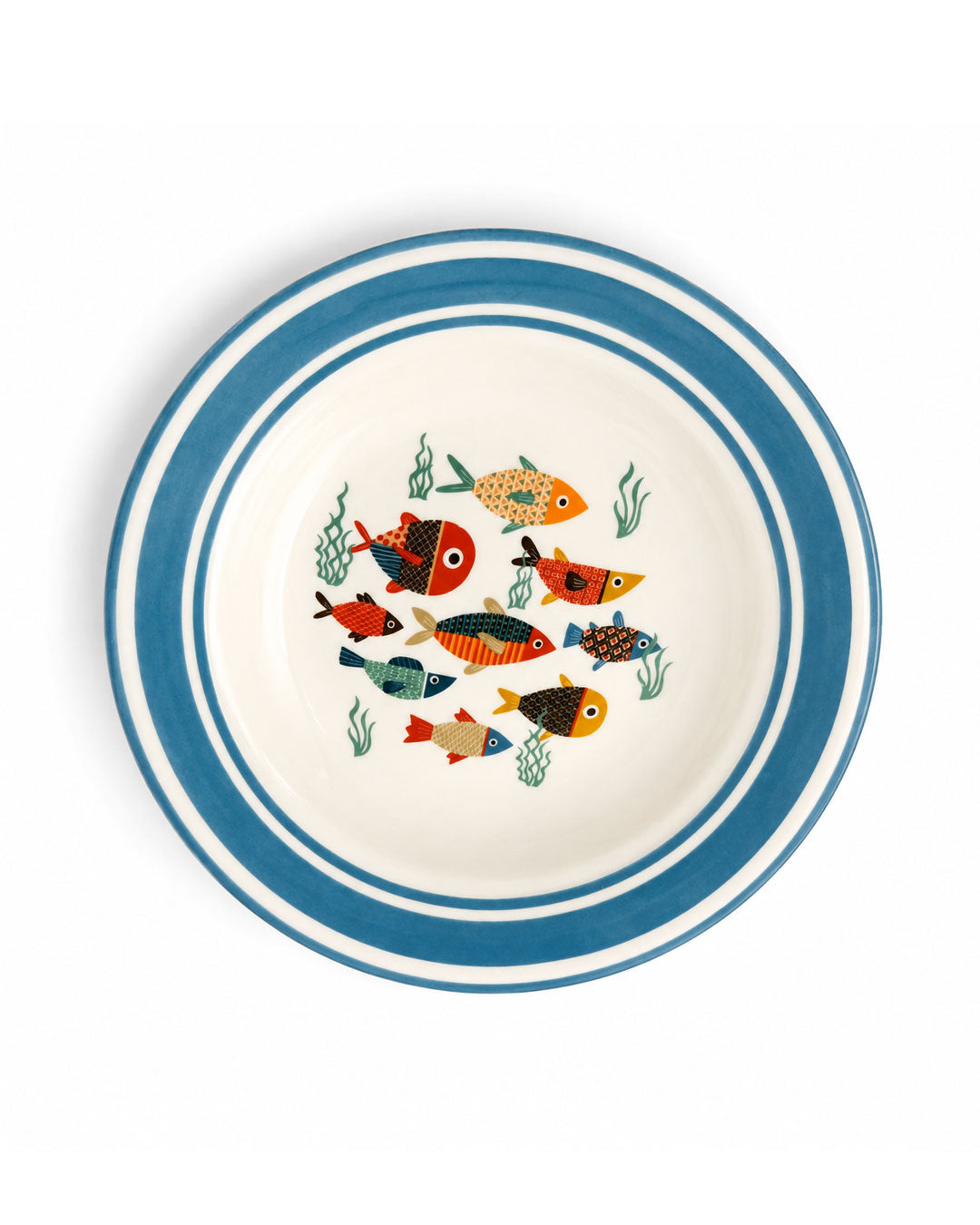 Little Fishies Deep Plate