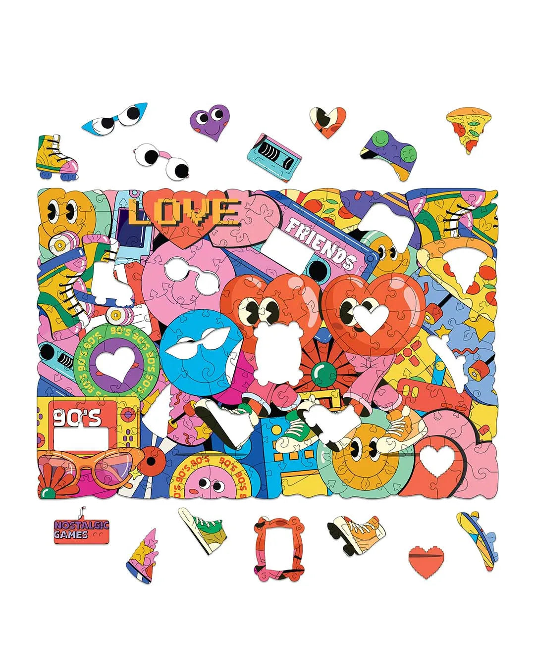 Retro Vibes - 150 Pcs - Rootieland