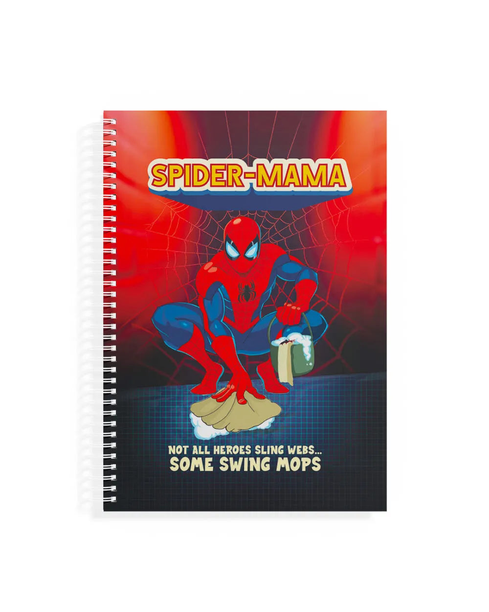 Spider Mama - A5 Notebook & Sticker Sheet - Rootieland