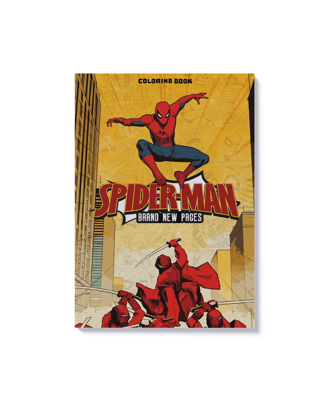 Spider-Man: Brand New Pages – Coloring Book