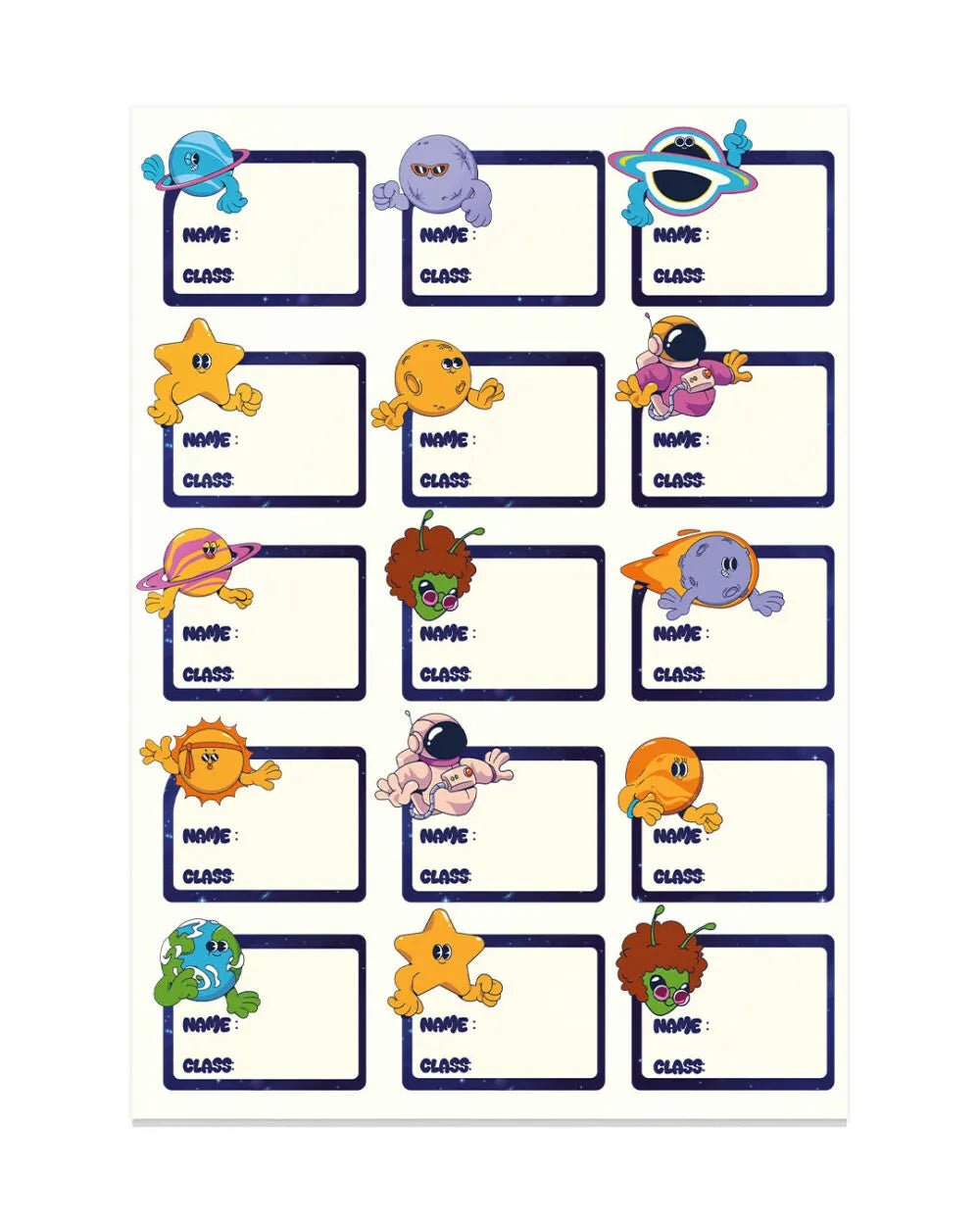Labels Sticker Sheets (Set of 3) - Rootieland