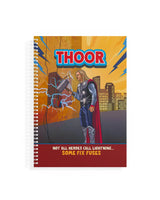 Thoor - A5 Notebook & Sticker Sheet - Rootieland