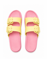 Cutout Slide - Yellow/Pink