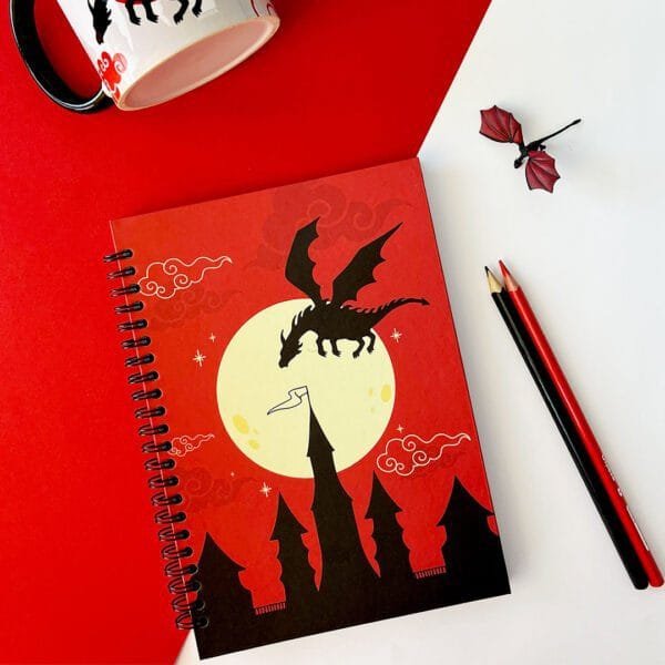 Dragon Fire Notebook