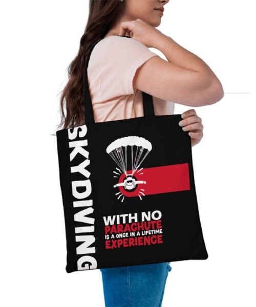 Skydiving Tote Bag