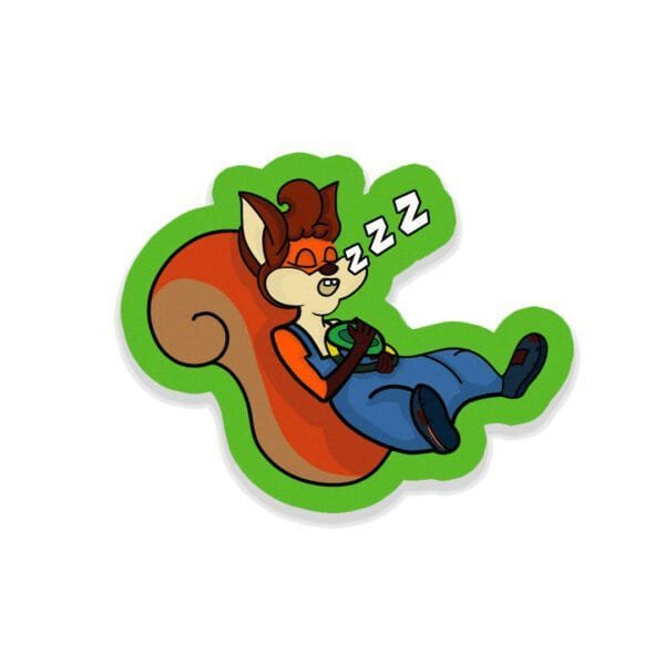 Sleepy Nutkin Sticker - Image 2