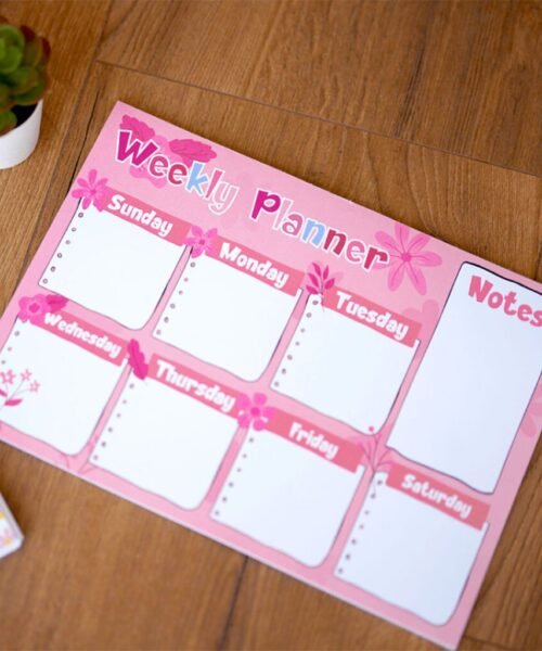 Flower Paradise – Weekly Planner