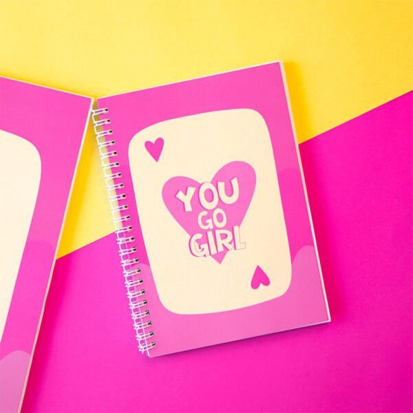 You Go Girl - A5 Notebook