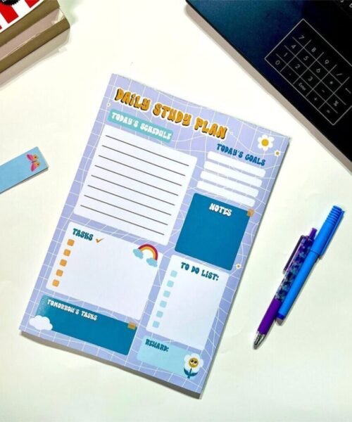 Daisy Daily Study Planner