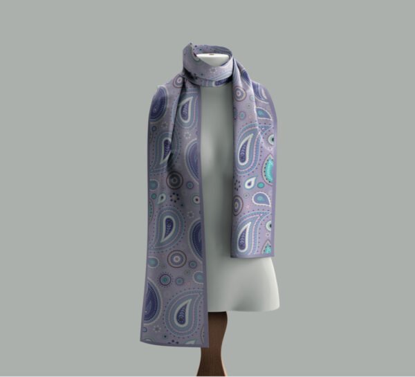 Winter Scarf/Chal - Lavender Dream - Image 4