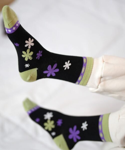 Long Neck Socks – Winter Bloom