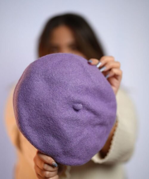 Classic Beret – Lavender