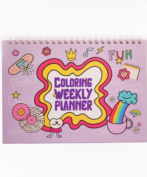 Coloring Weekly Planner