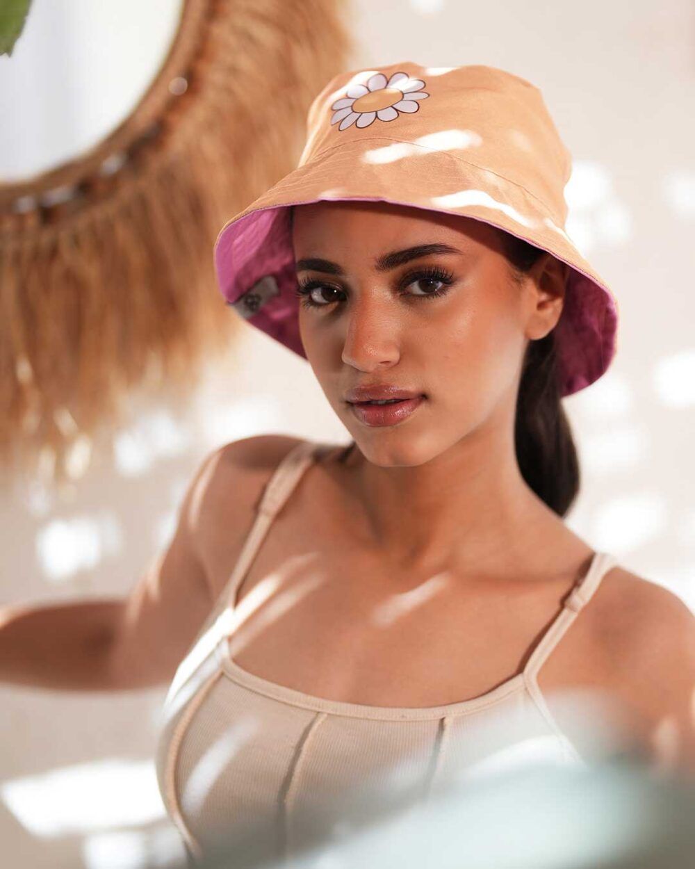 Never Broken Sunflower - Double Face Bucket Hat - Image 3