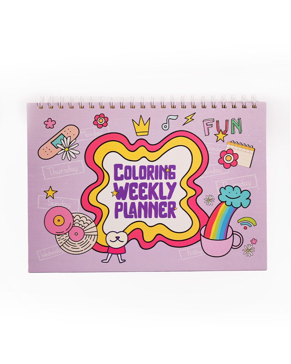 Coloring Weekly Planner