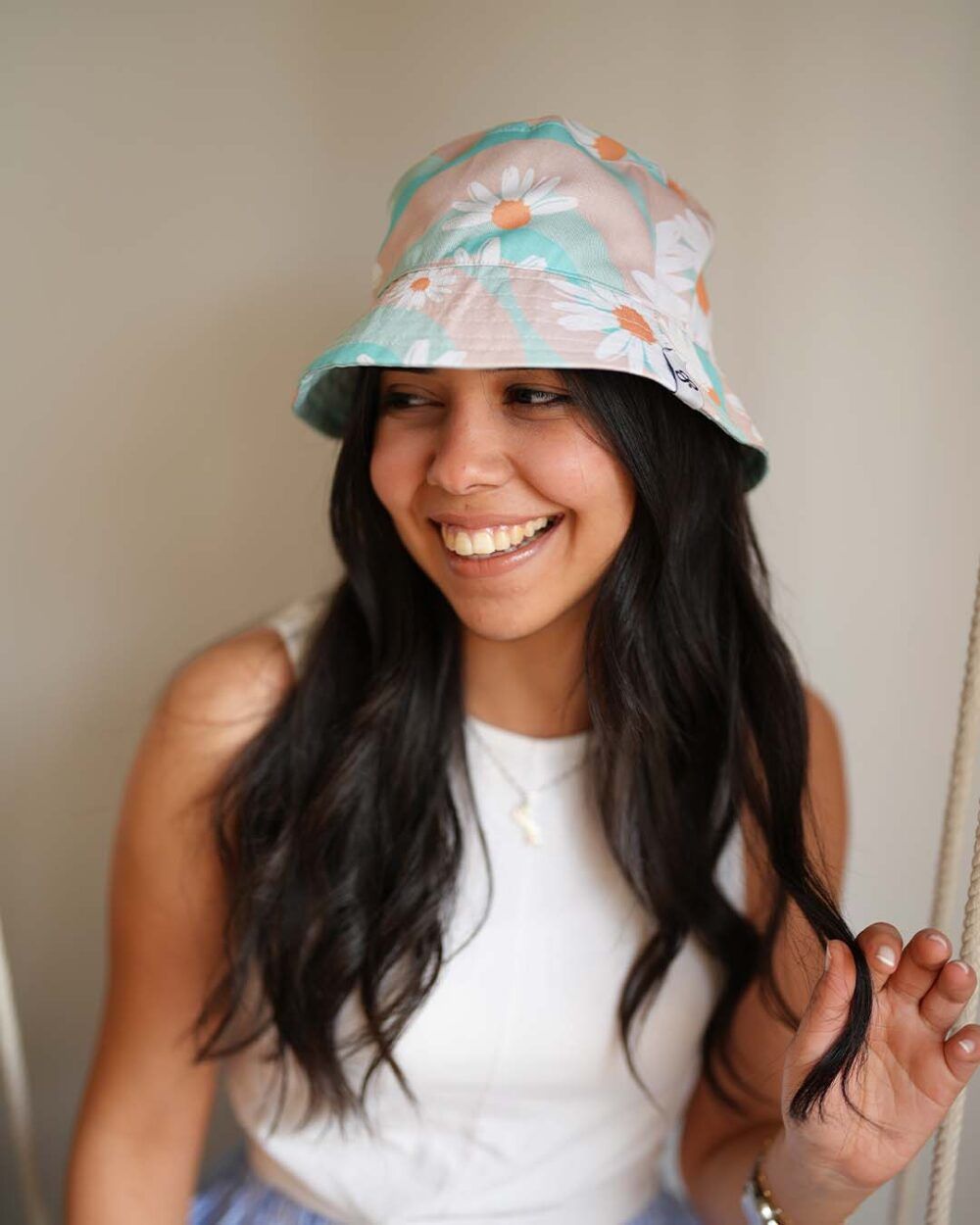 A World of Daisies - Double Face Bucket Hat - Image 3