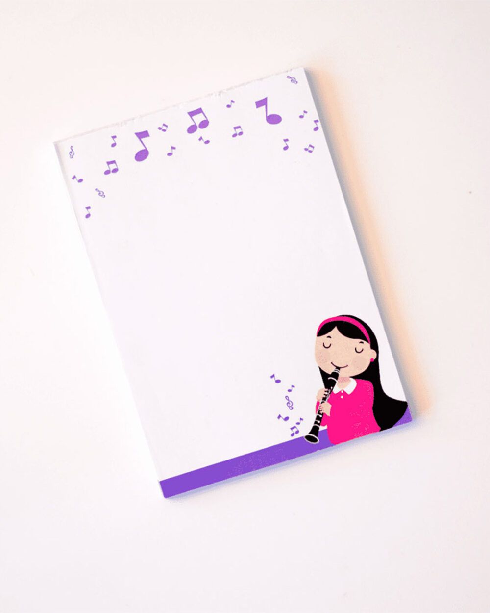 Music Girl - Notepad