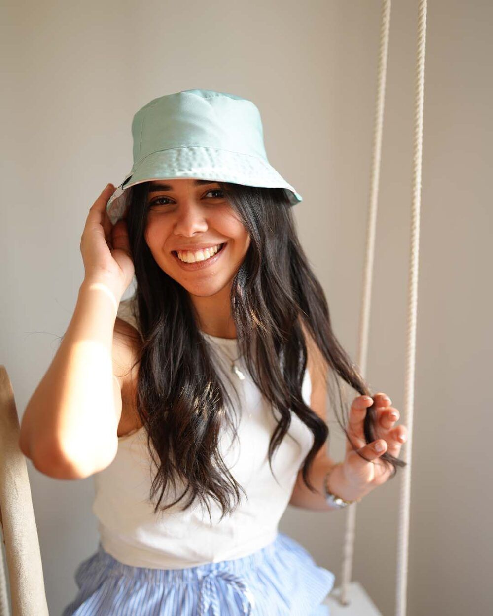 A World of Daisies - Double Face Bucket Hat - Image 5