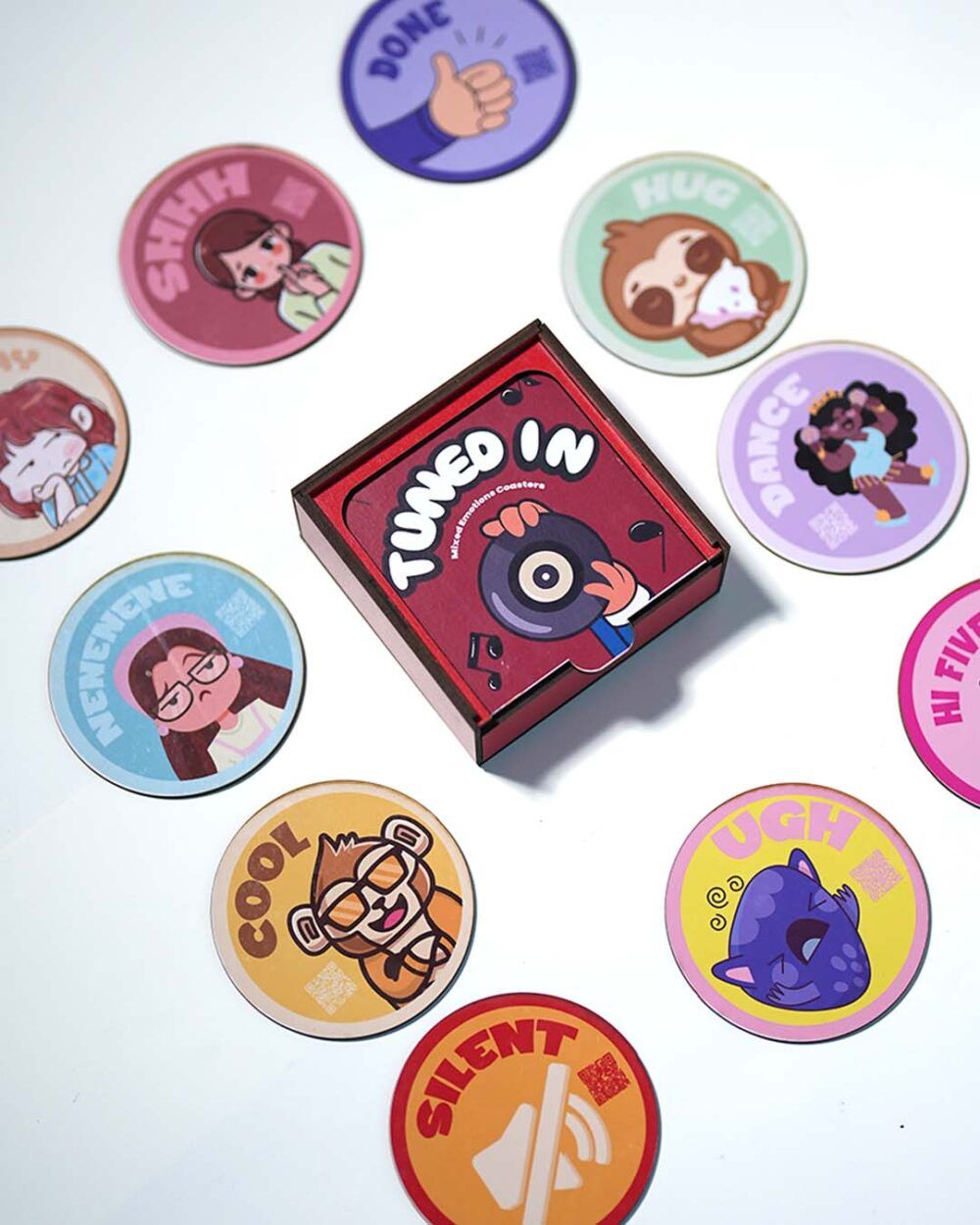 Tuned In - Coasters Box - Image 3