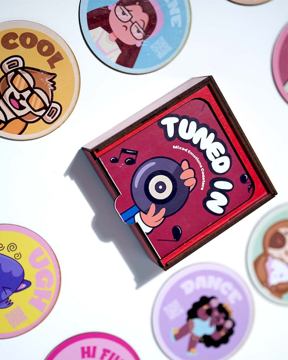 Tuned In - Coasters Box